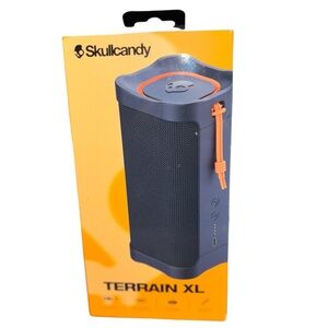 Skullcandy Terrain XL Speaker - Blue with Orange Accents